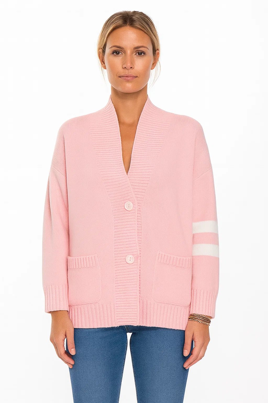 Nalea Checkknit Cardigan