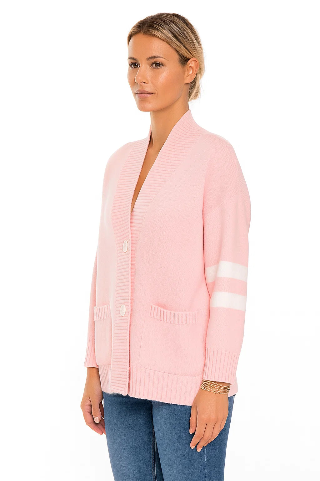 Nalea Checkknit Cardigan