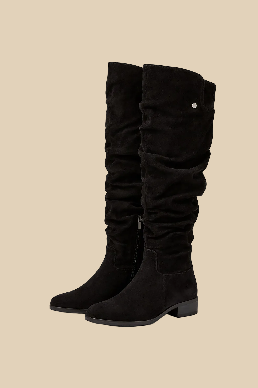 Klassische kniehohe Stiefel