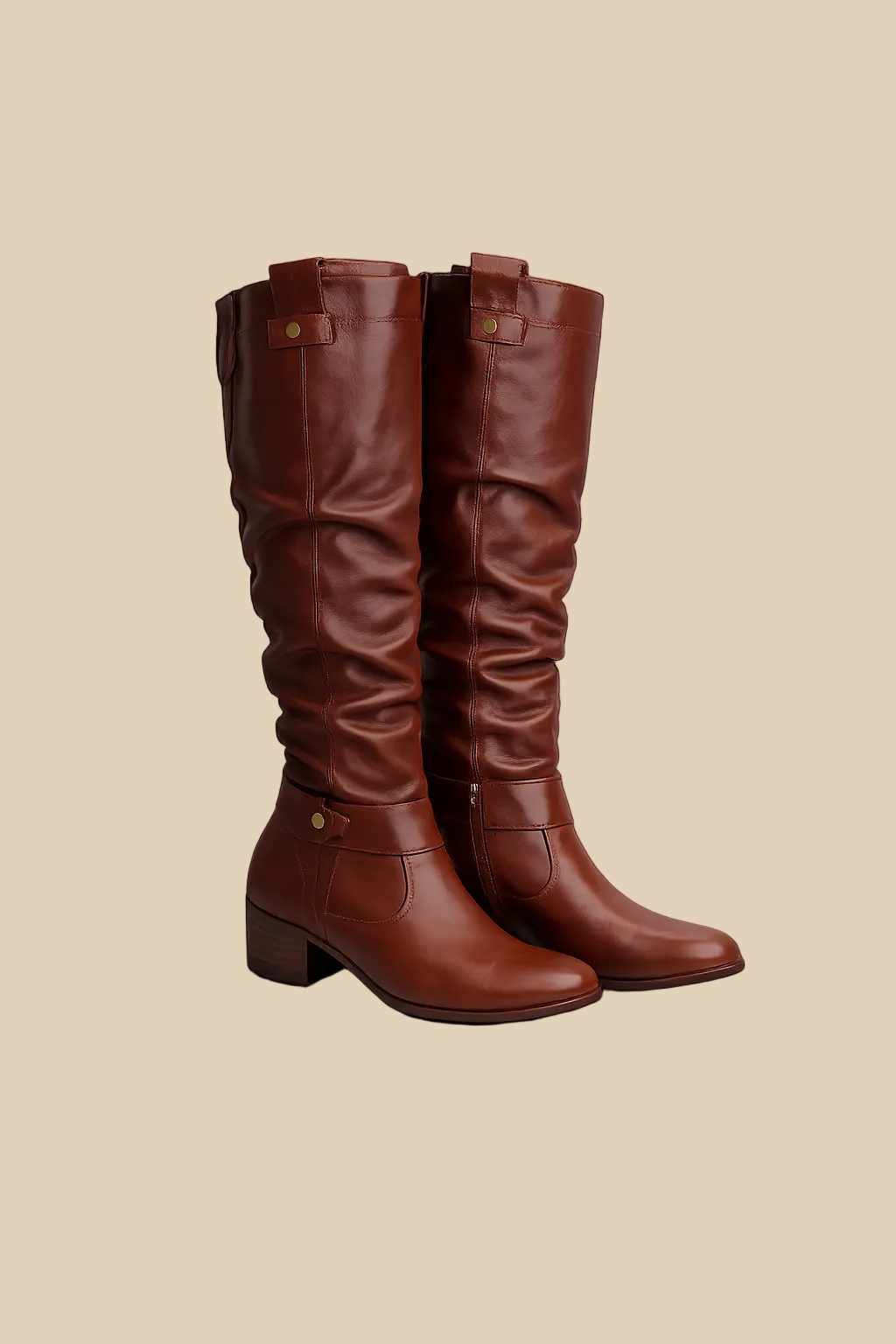 Klassische kniehohe Stiefel