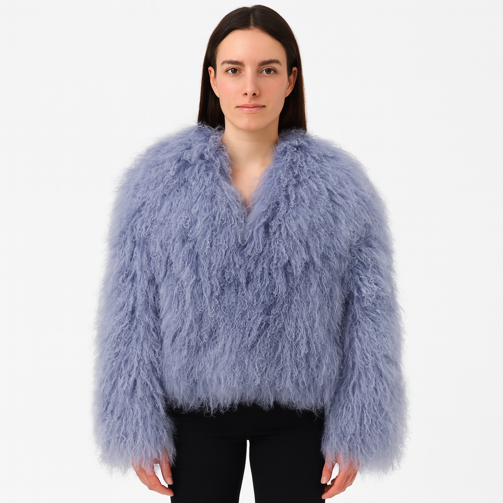 Elvara Mongolische Felljacke
