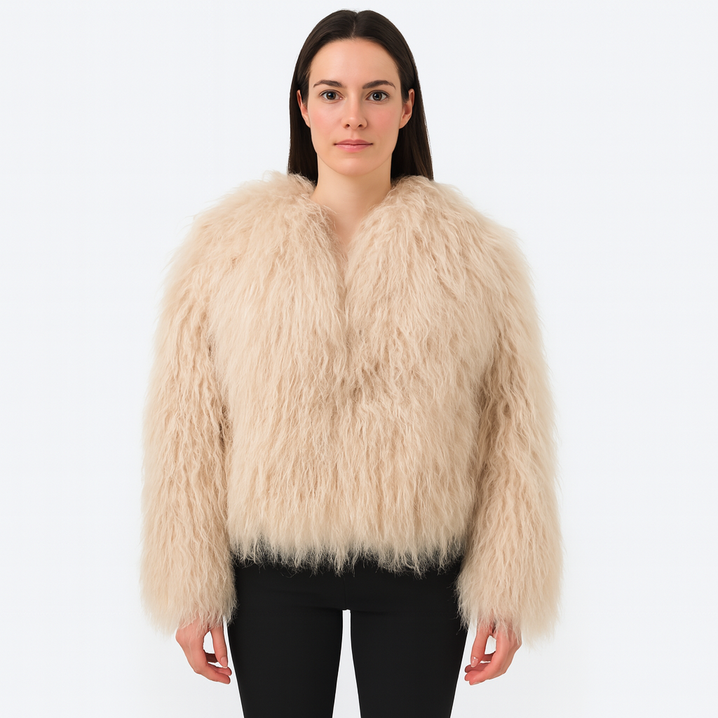 Elvara Mongolische Felljacke