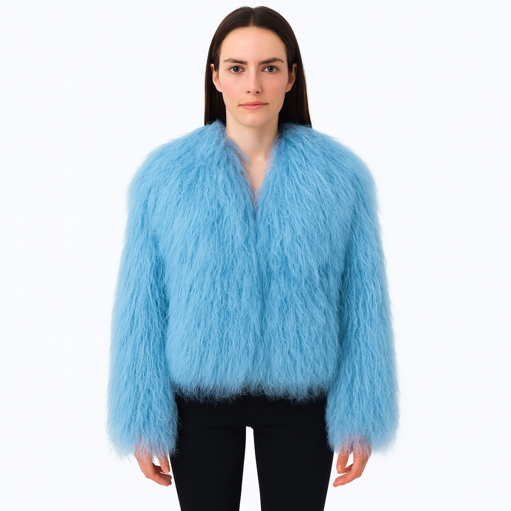 Elvara Mongolische Felljacke