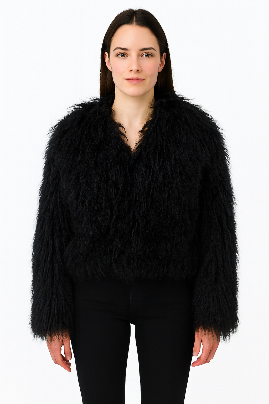 Elvara Mongolische Felljacke