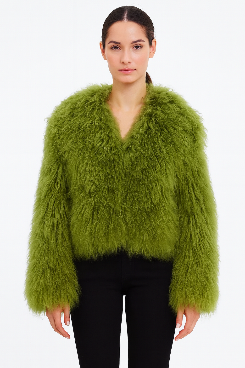 Elvara Mongolische Felljacke