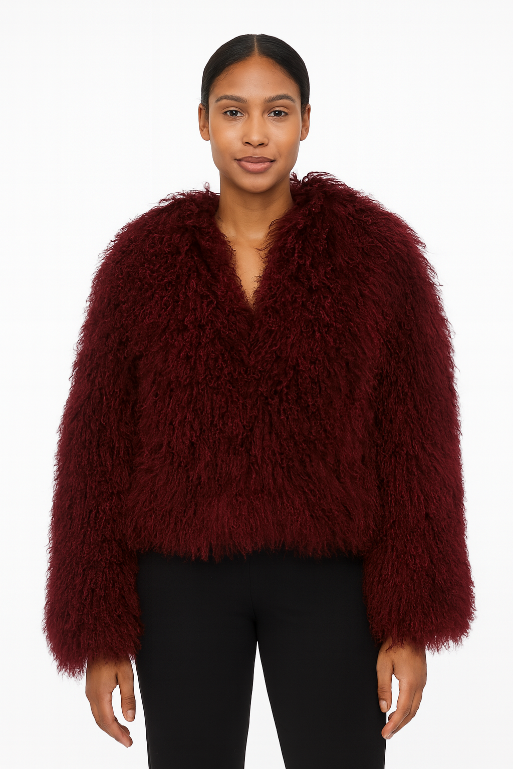 Elvara Mongolische Felljacke