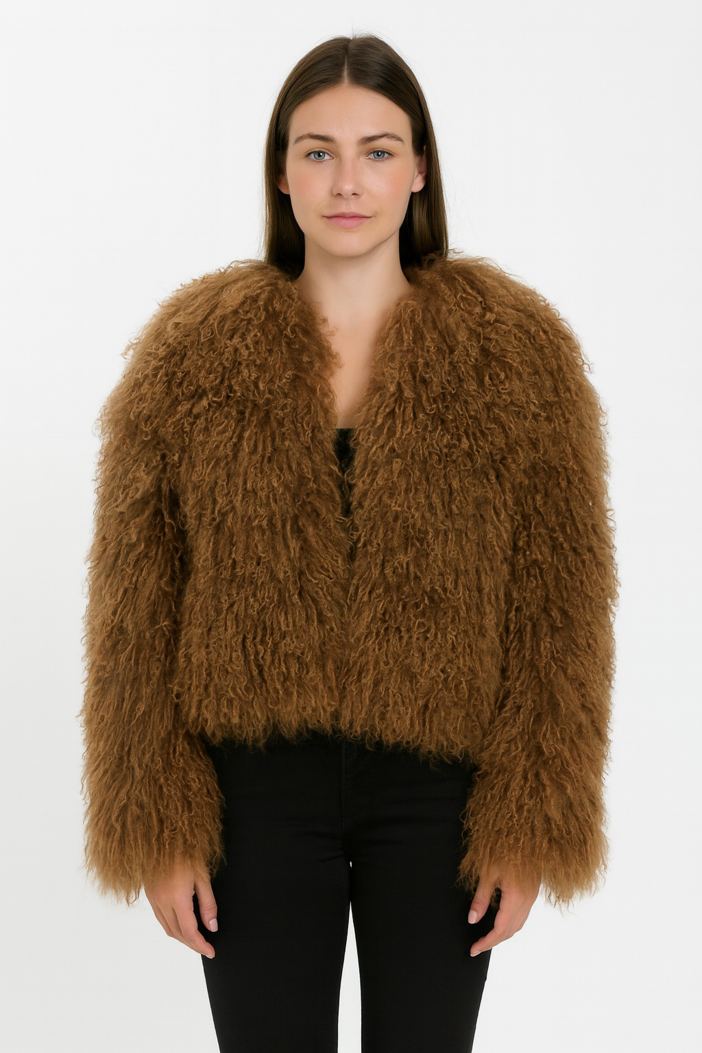 Elvara Mongolische Felljacke