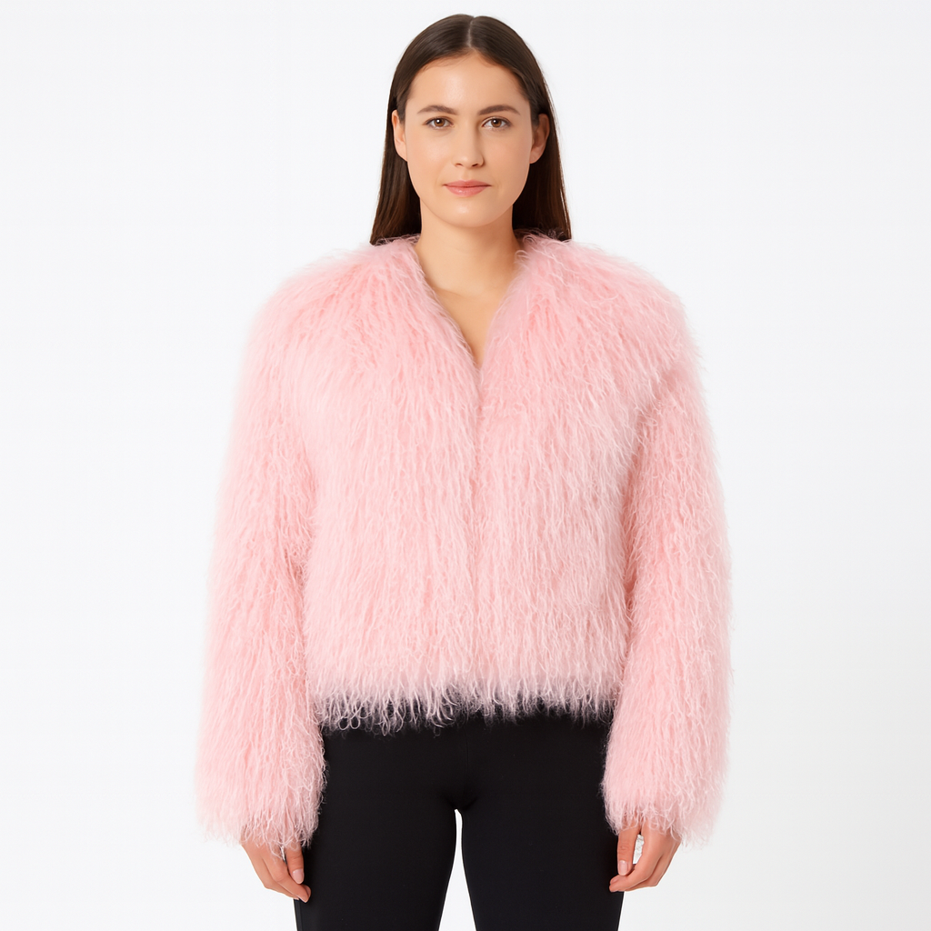 Elvara Mongolische Felljacke