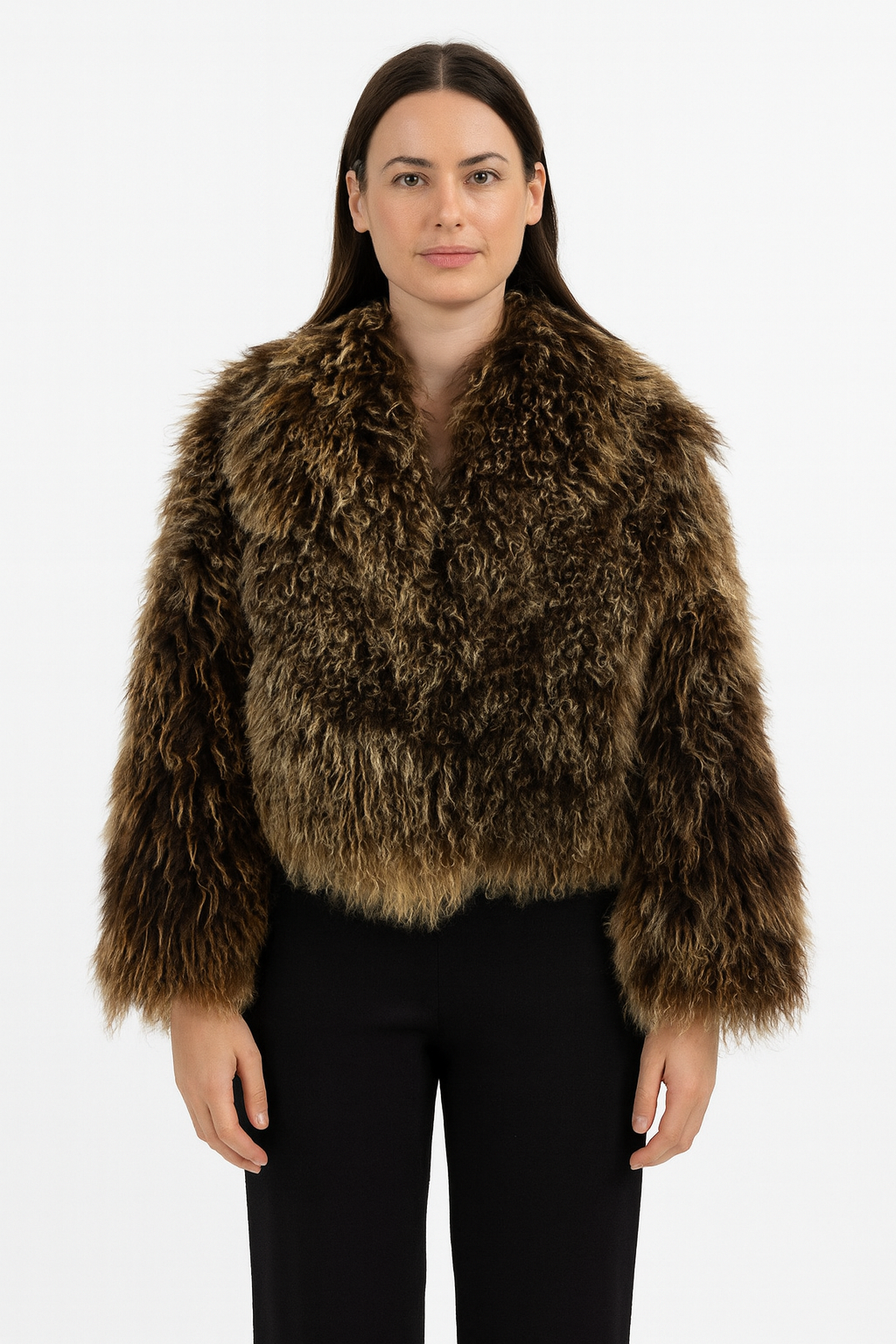 Elvara Mongolische Felljacke