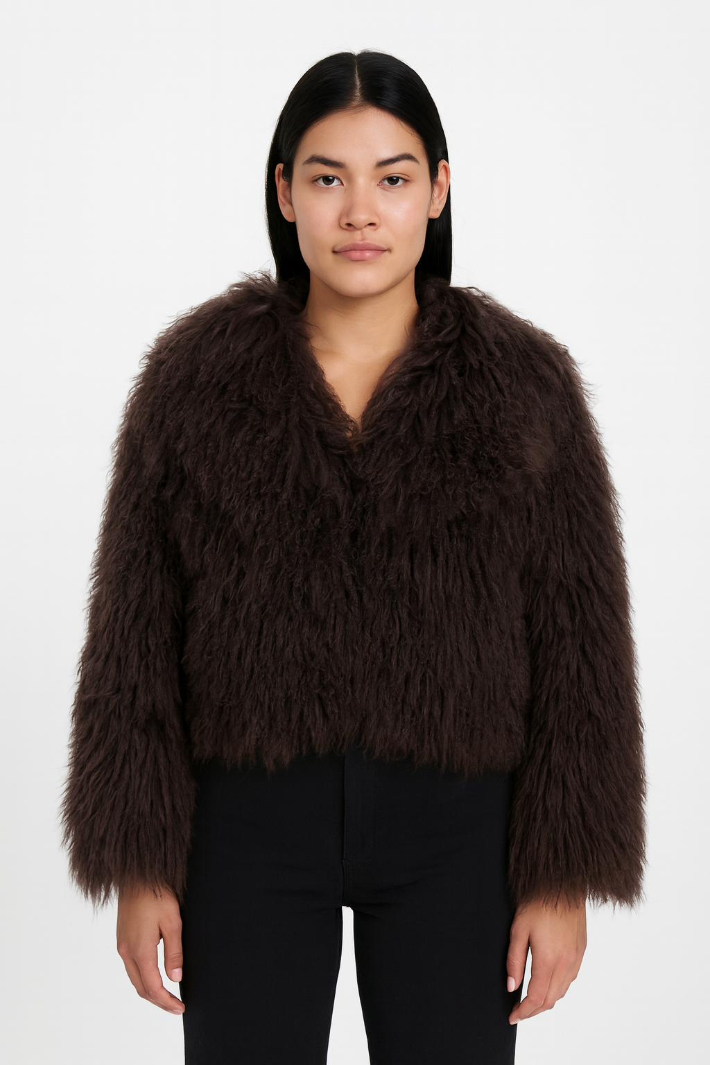 Elvara Mongolische Felljacke