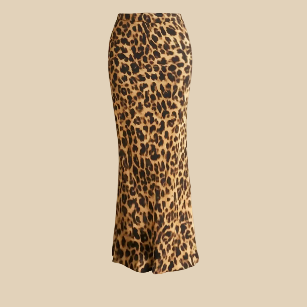 Wild Chic Leopard Maxi-Rock