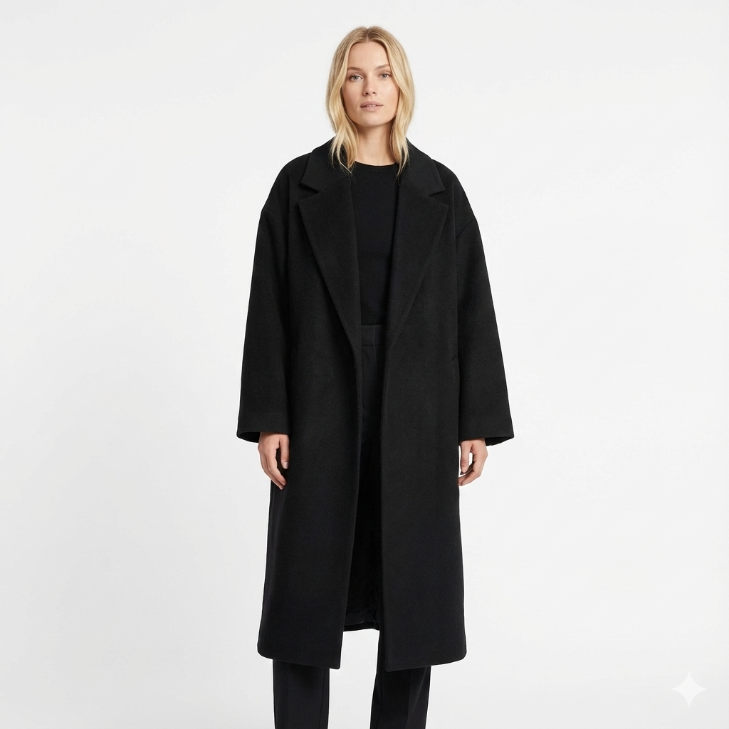 Avelora Langer Wollmantel