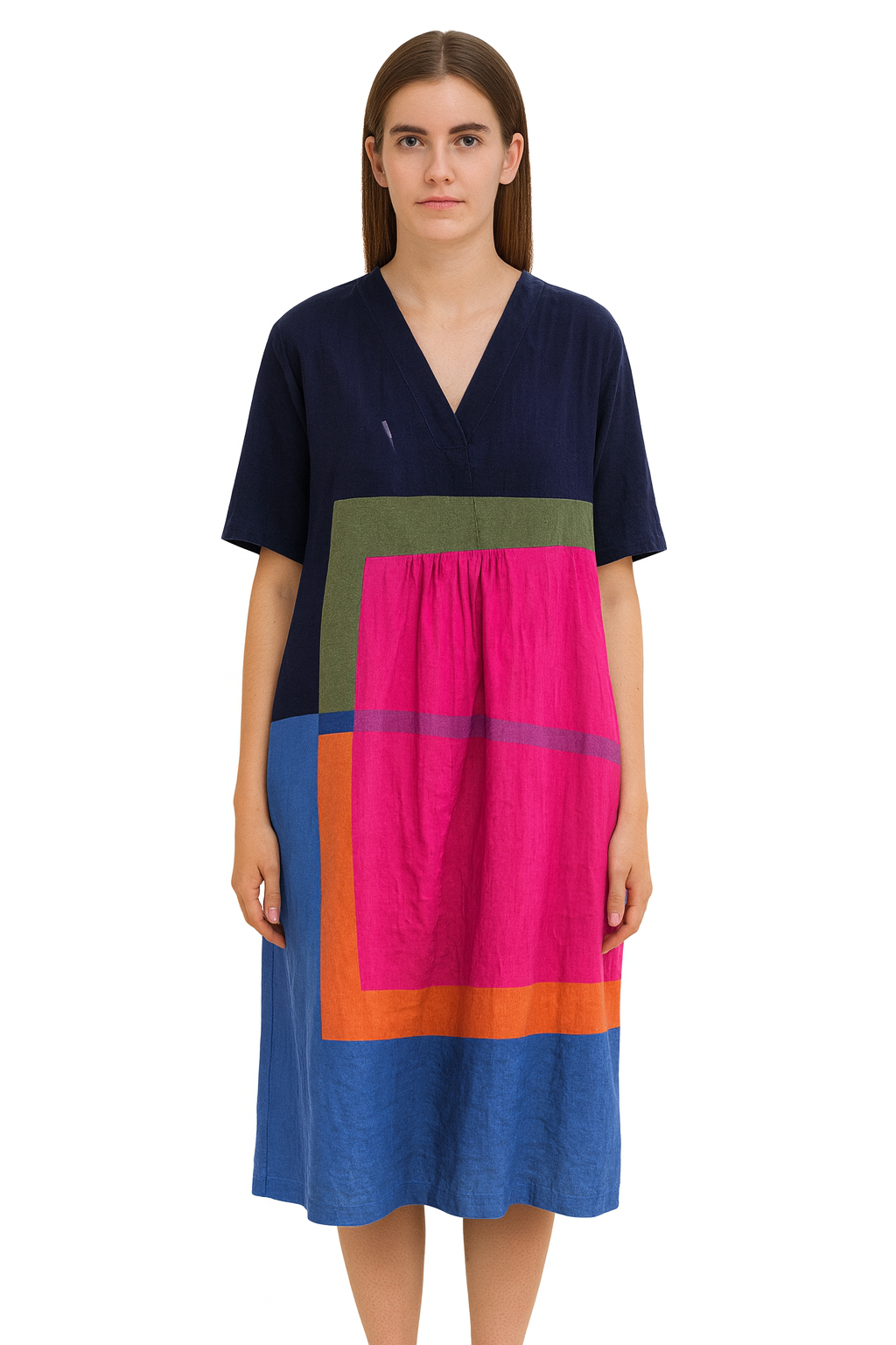 Florales Sommer-Maxikleid