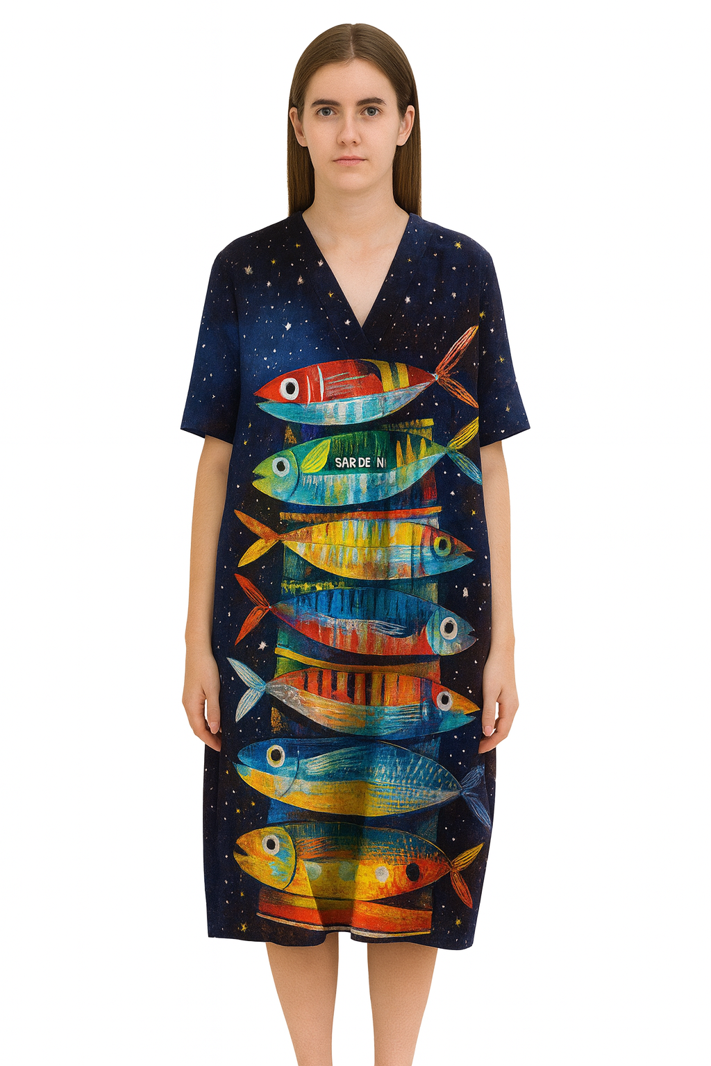 Florales Sommer-Maxikleid