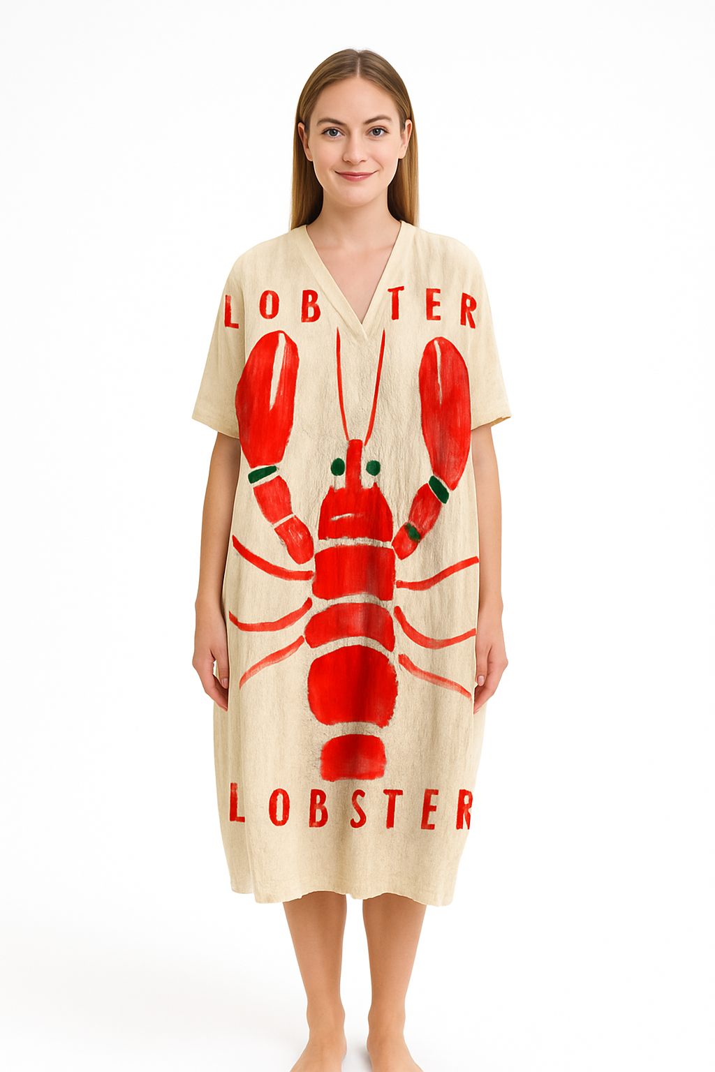 Florales Sommer-Maxikleid