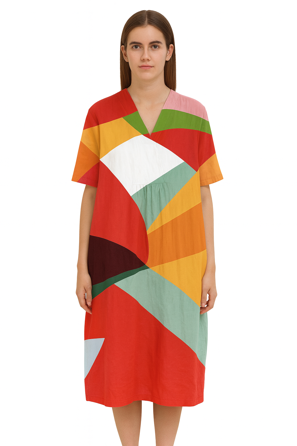 Florales Sommer-Maxikleid