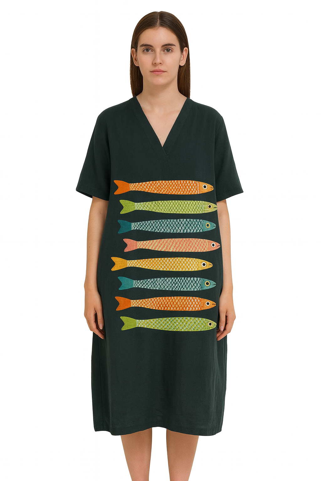 Florales Sommer-Maxikleid