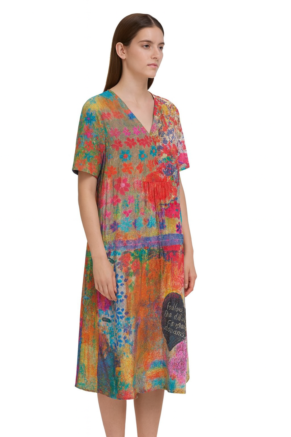 Florales Sommer-Maxikleid
