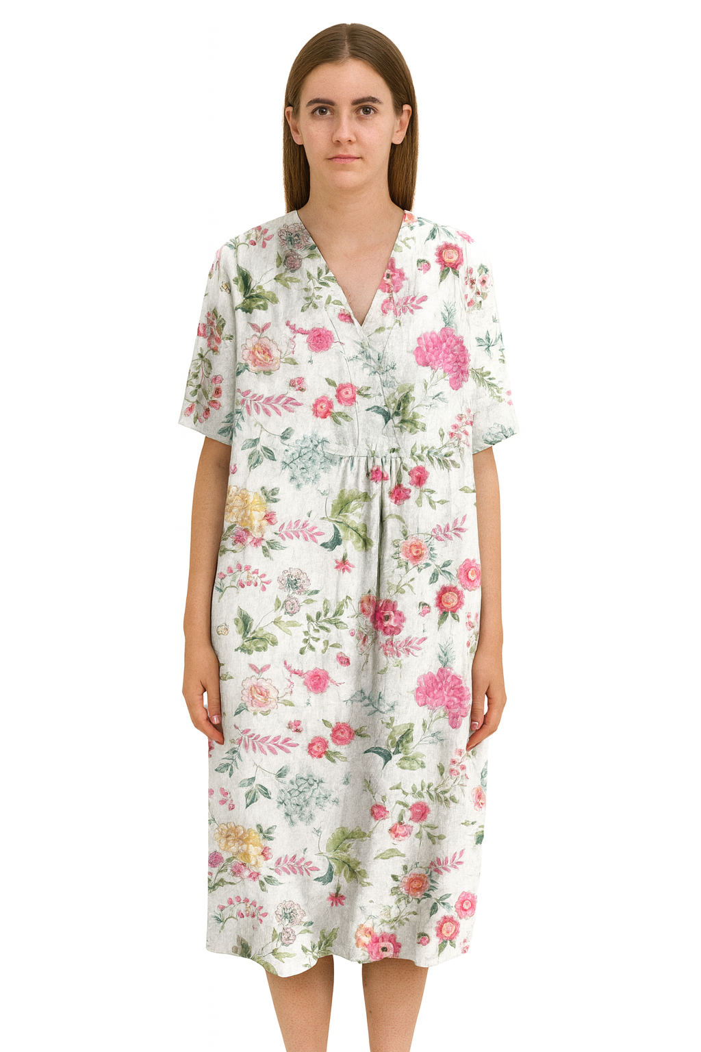 Florales Sommer-Maxikleid