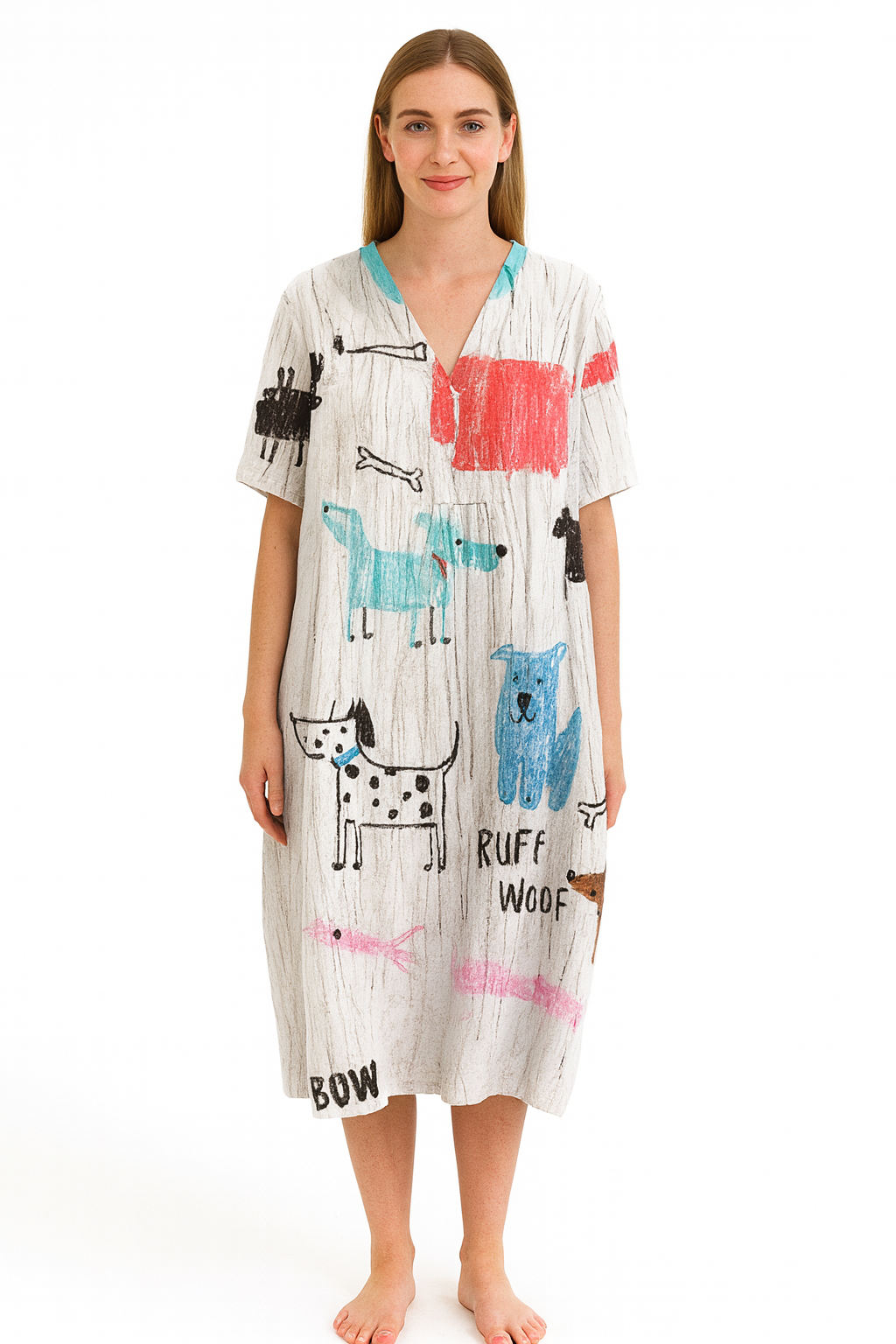 Florales Sommer-Maxikleid