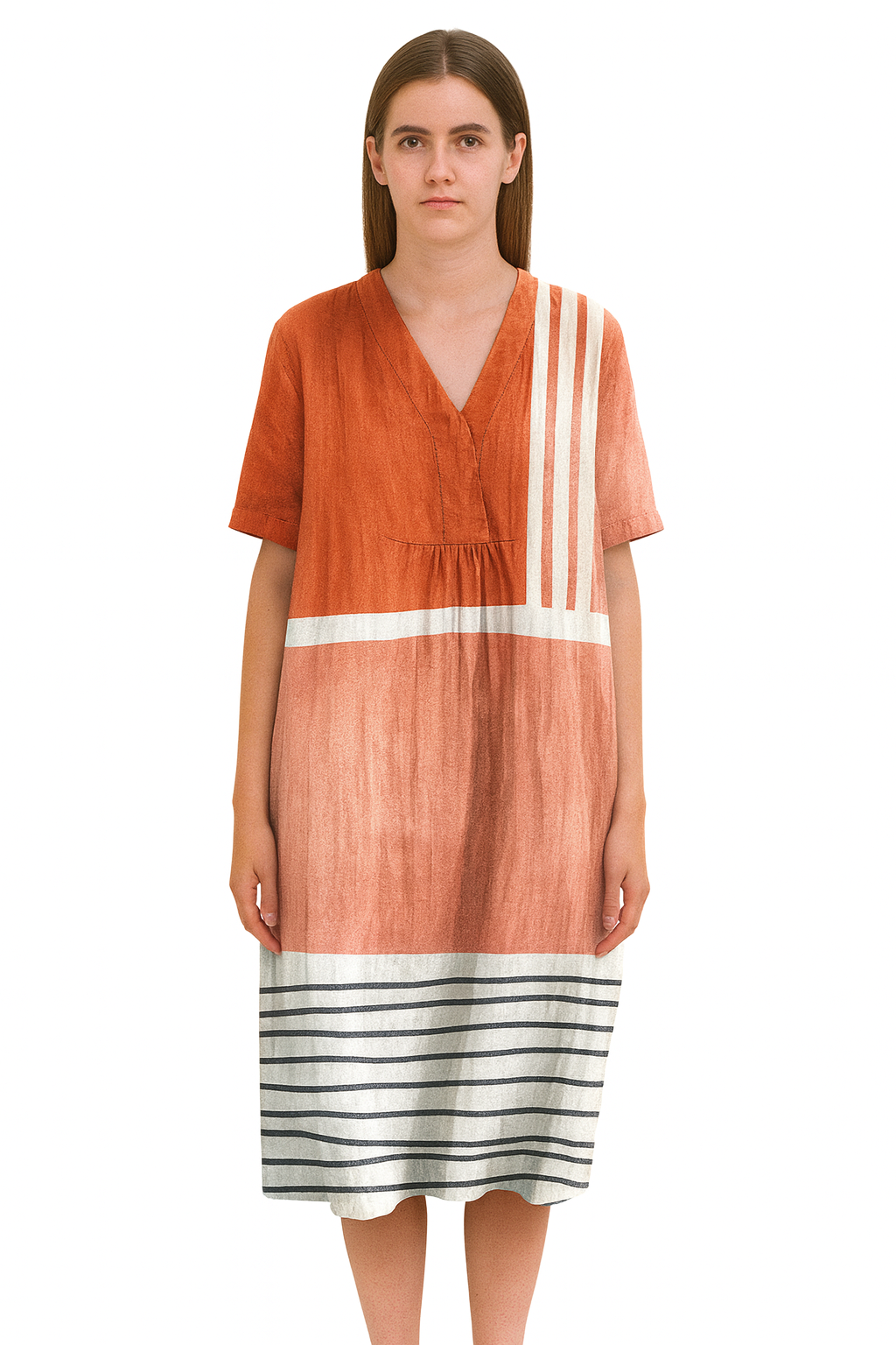 Florales Sommer-Maxikleid