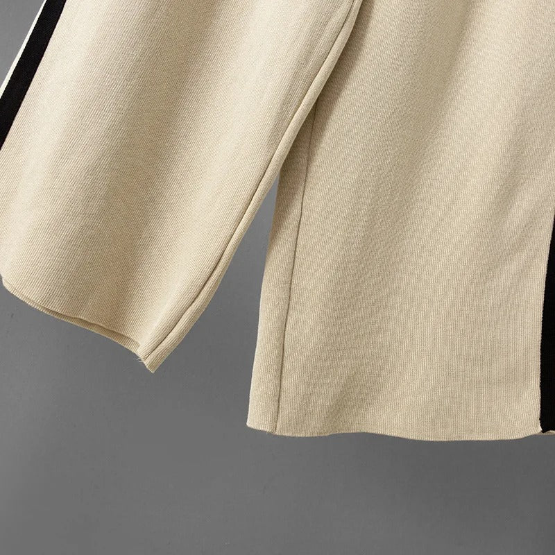 Elegantes Strick-Set Zweiteilig