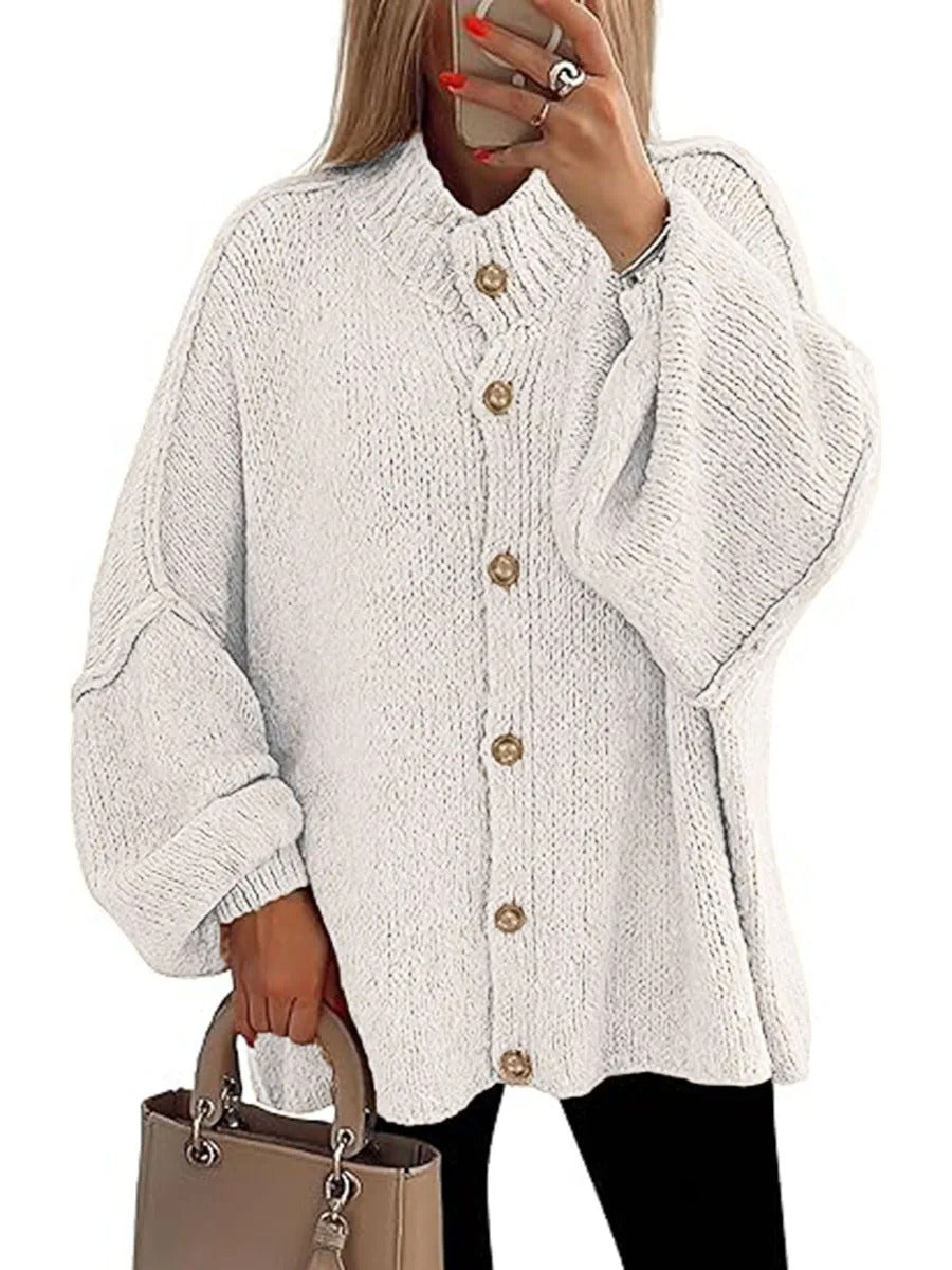 Klassischer Strick Cardigan
