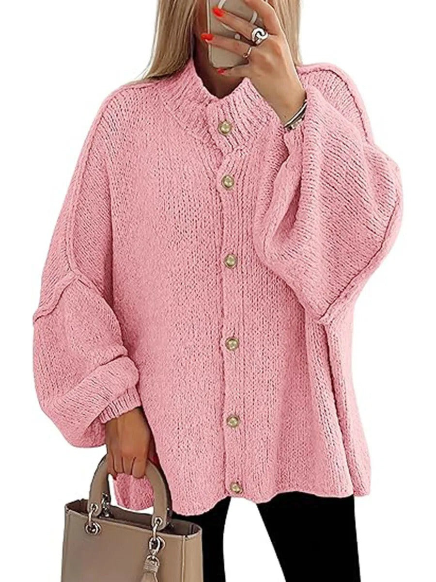 Klassischer Strick Cardigan