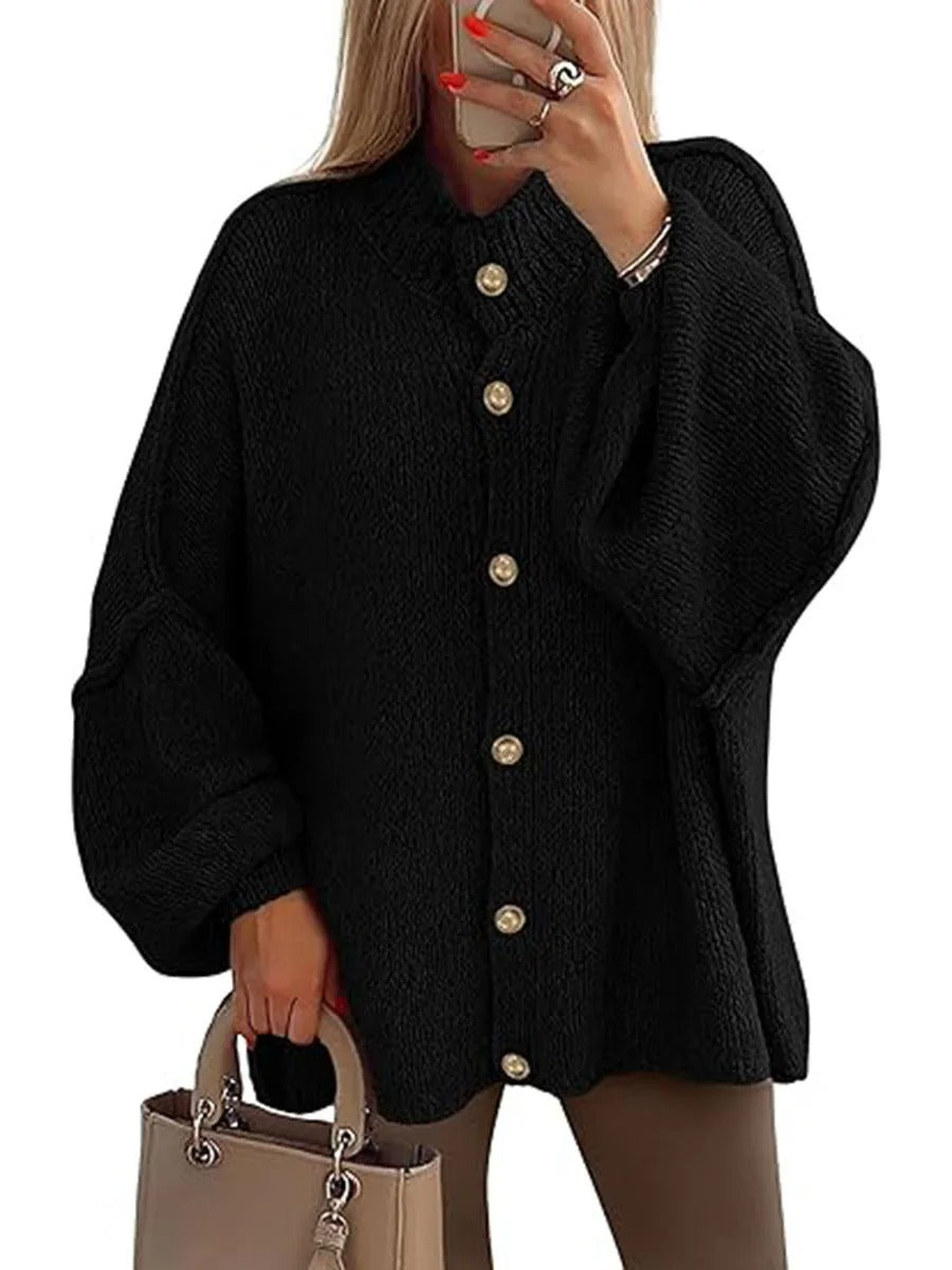 Klassischer Strick Cardigan