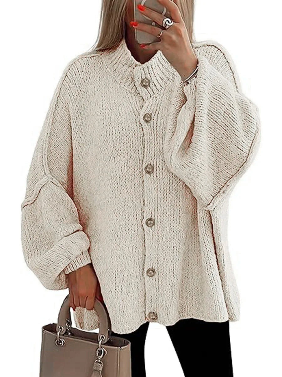Klassischer Strick Cardigan