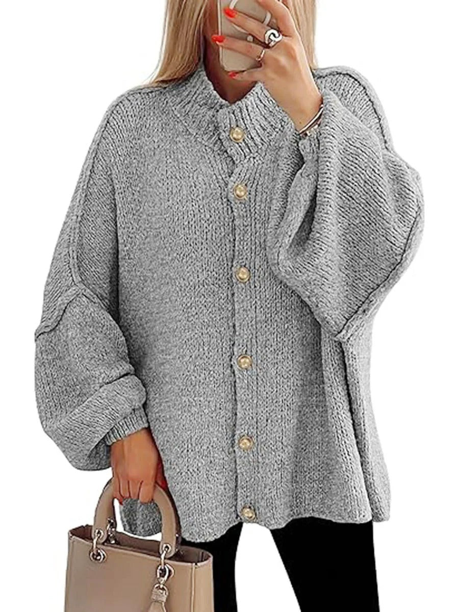 Klassischer Strick Cardigan