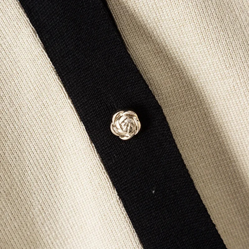 Elegantes Strick-Set Zweiteilig