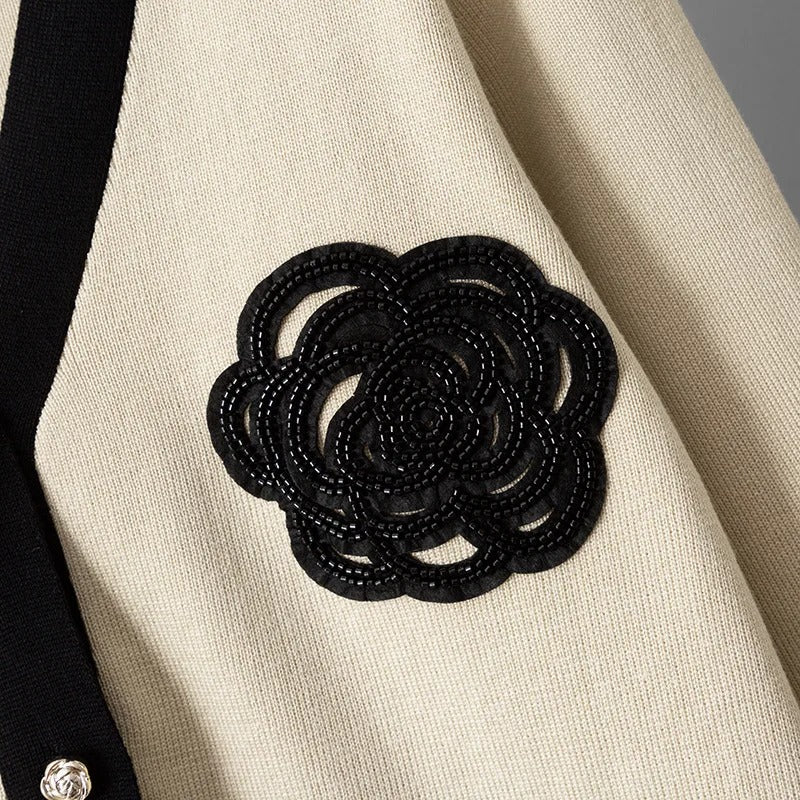 Elegantes Strick-Set Zweiteilig