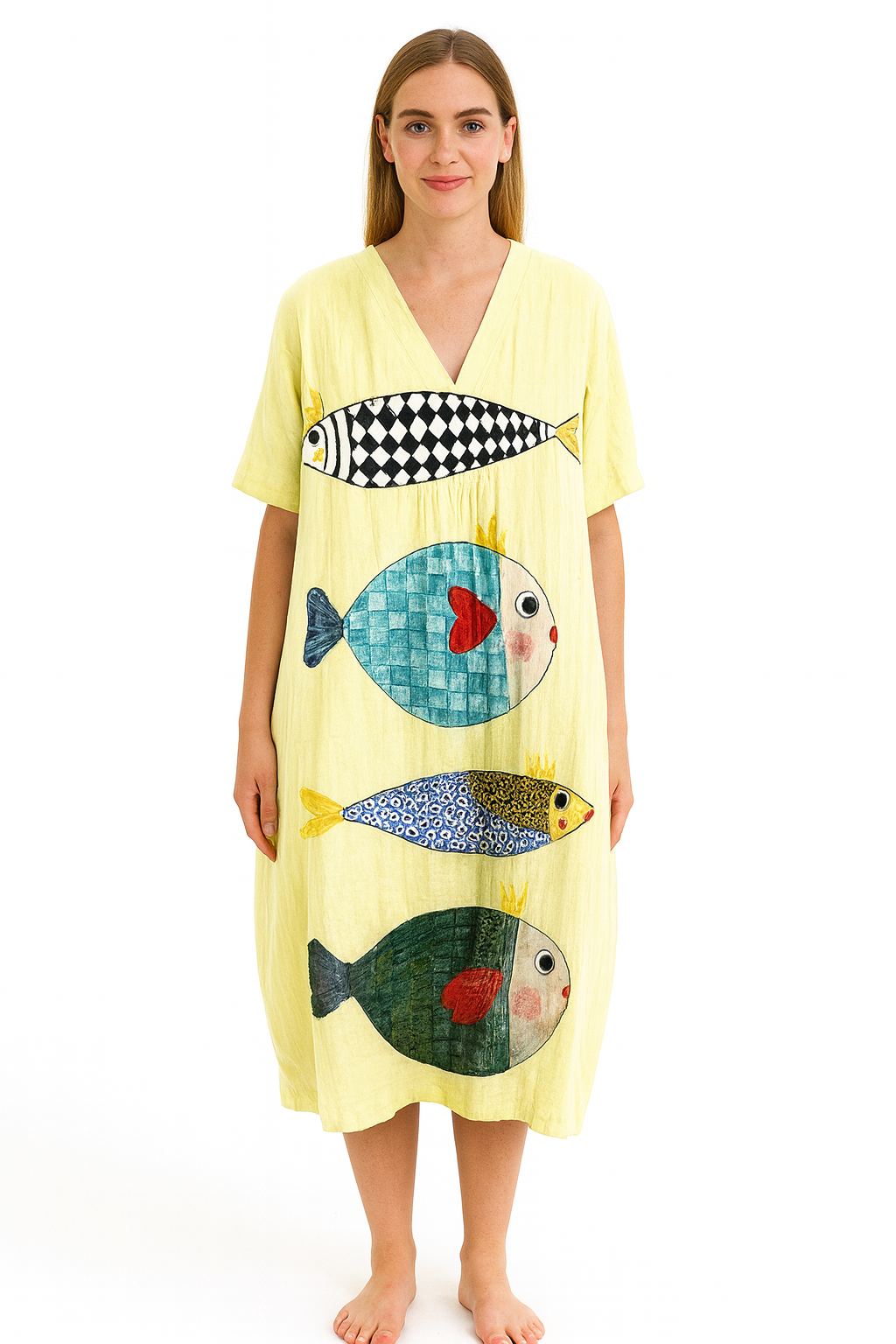 Florales Sommer-Maxikleid