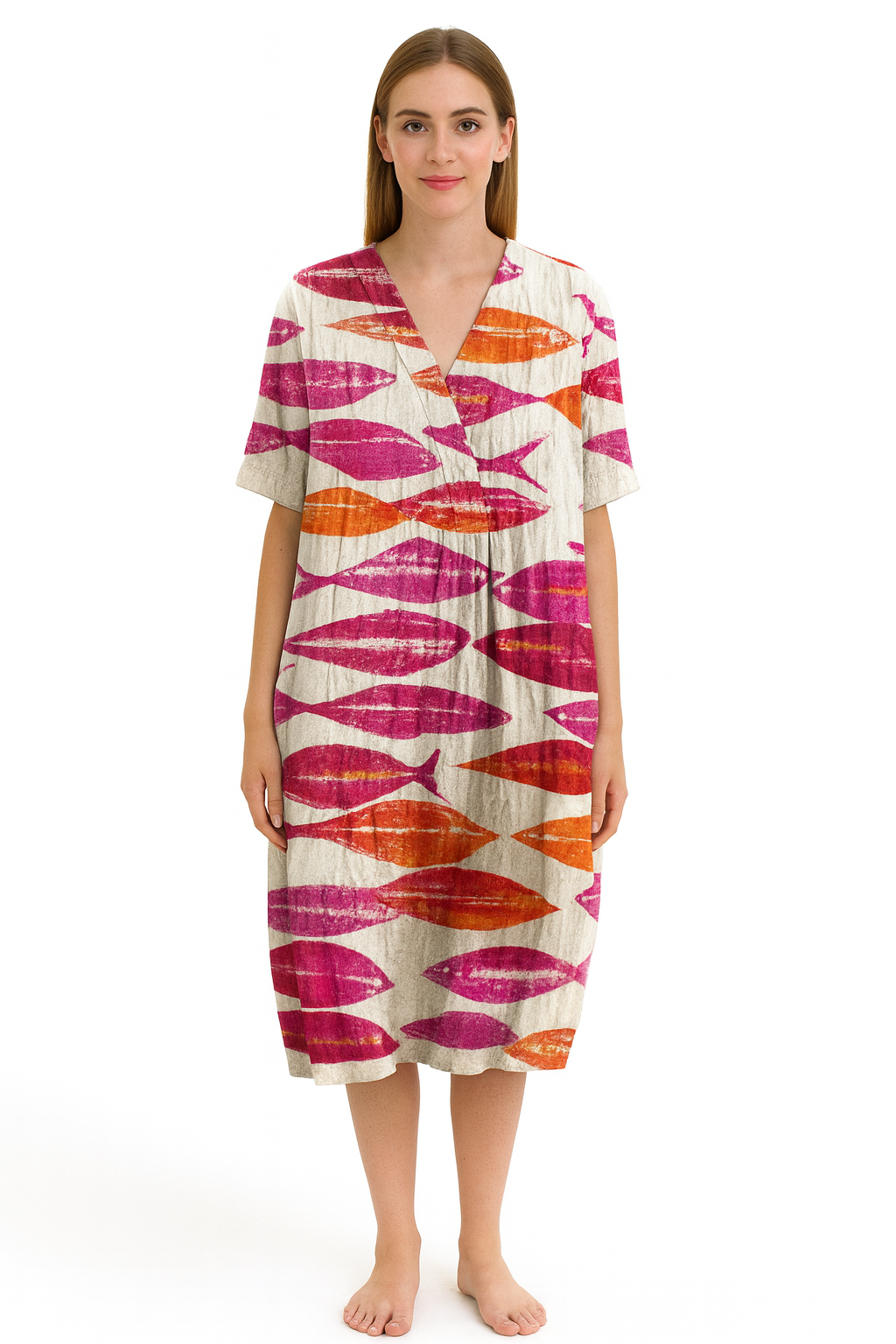 Florales Sommer-Maxikleid