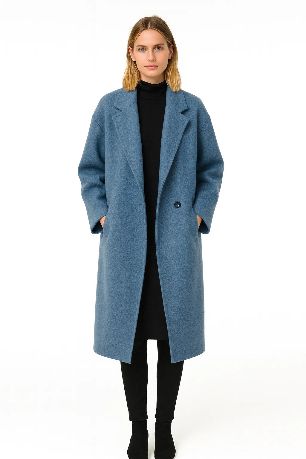 Avelora Langer Wollmantel