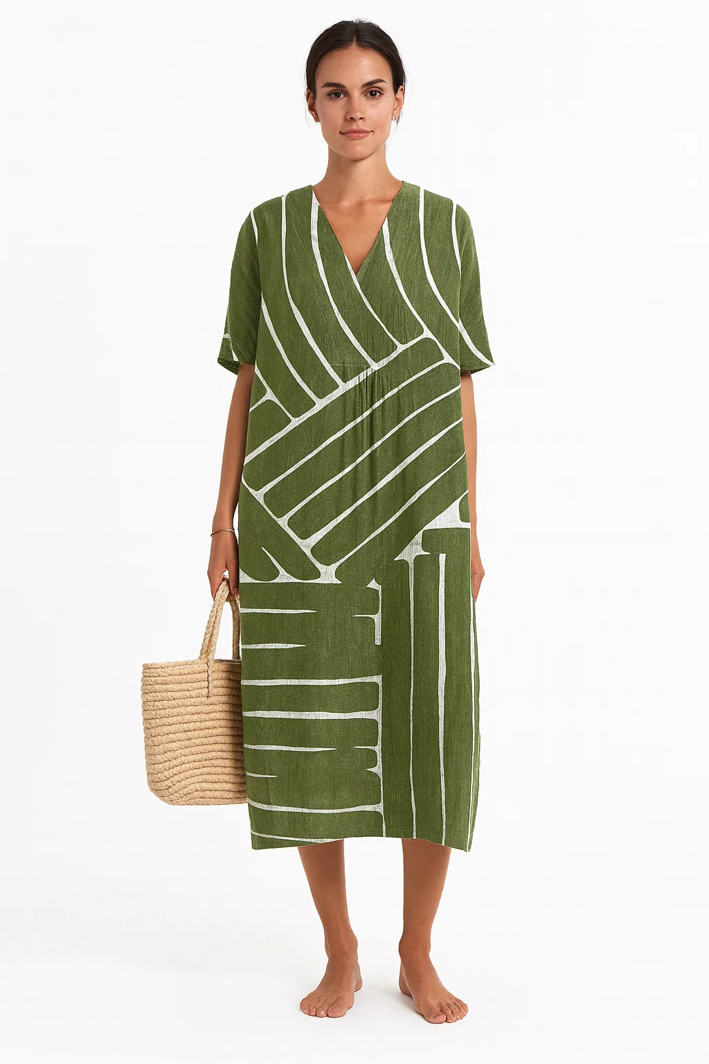 Florales Sommer-Maxikleid