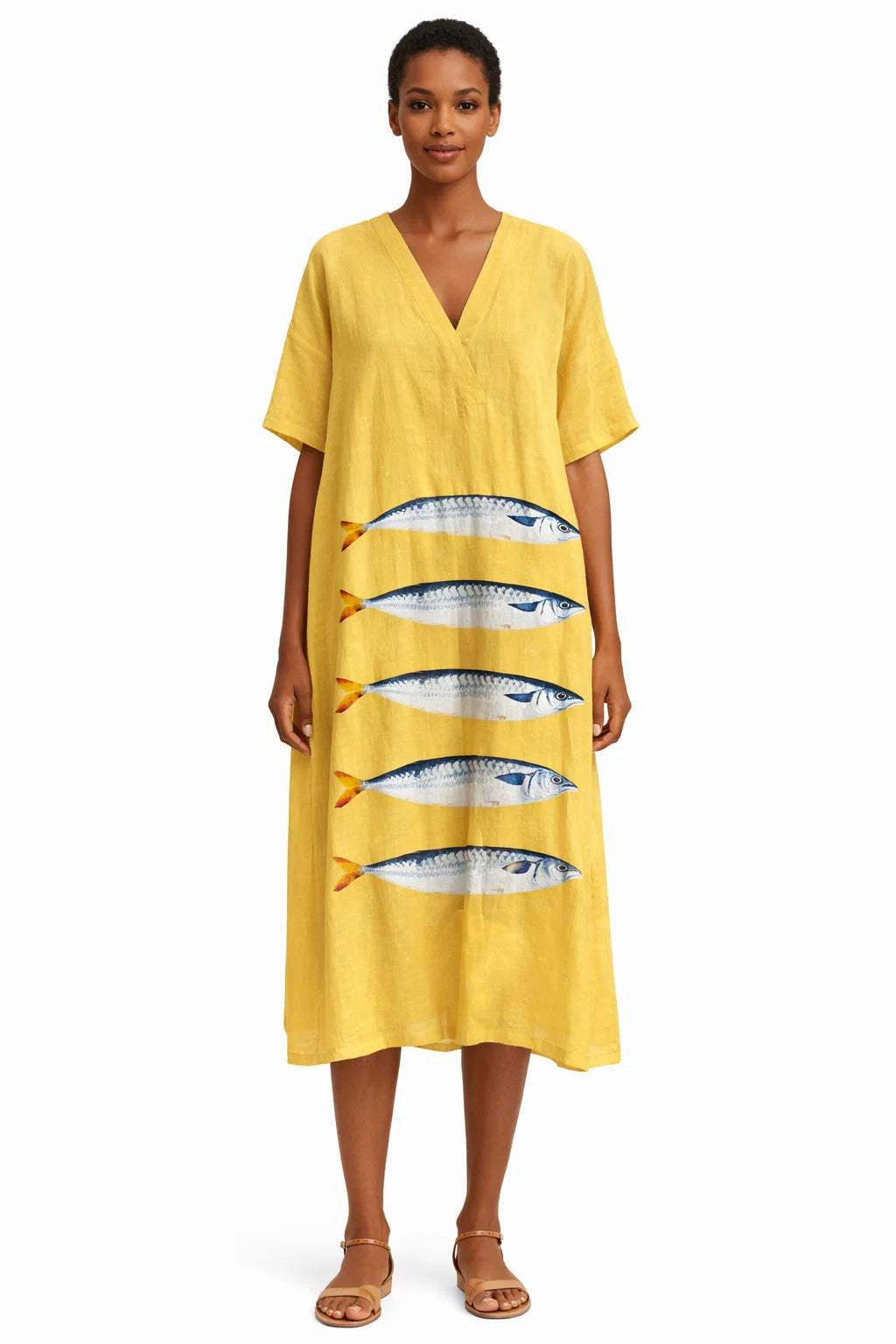 Abstraktes Sommerkleid