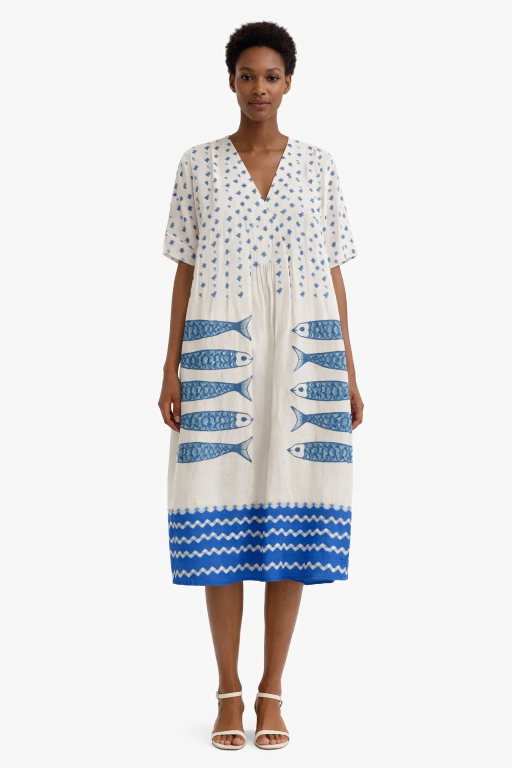 Abstraktes Sommerkleid