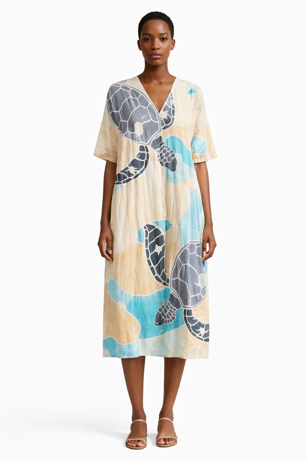 Abstraktes Sommerkleid