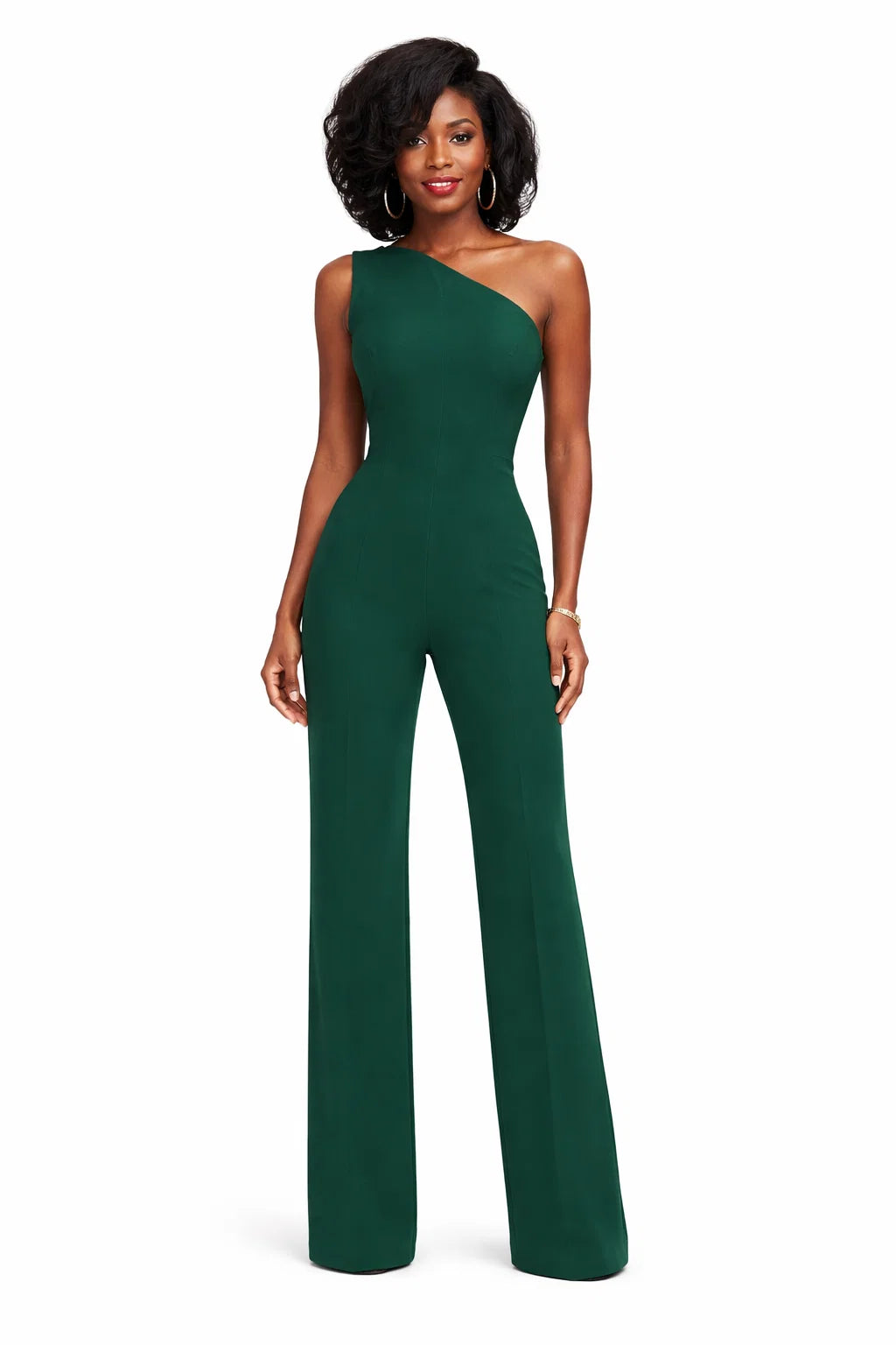 Ein-Schulter-Jumpsuit