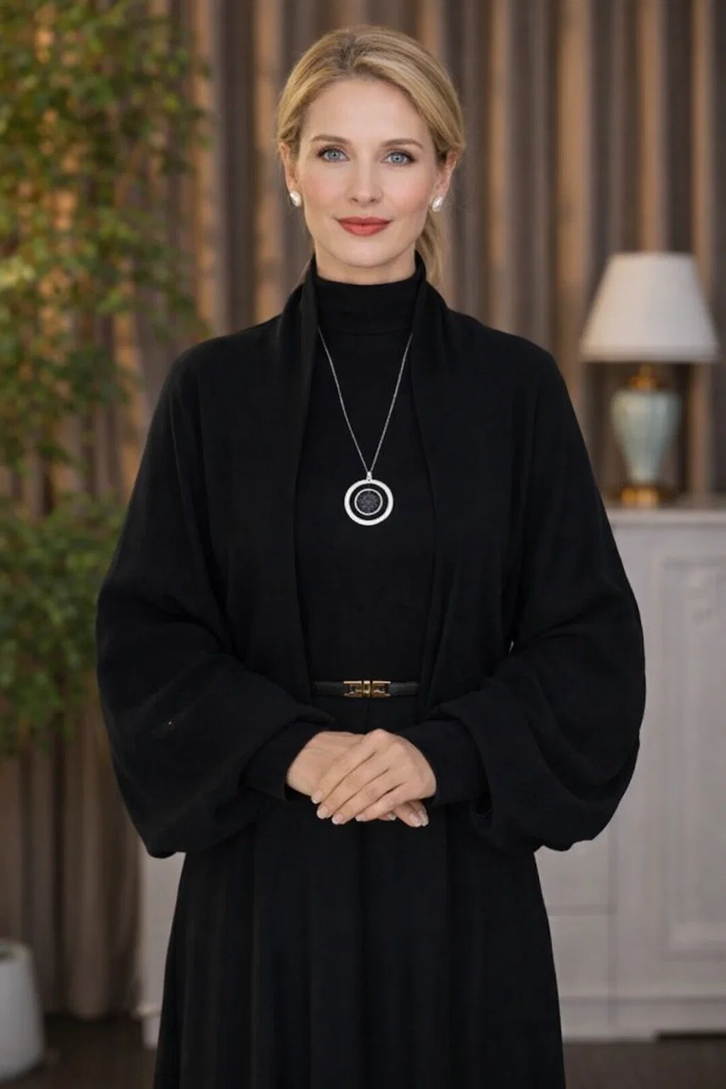 Boho-Strick-Cardigan Schal