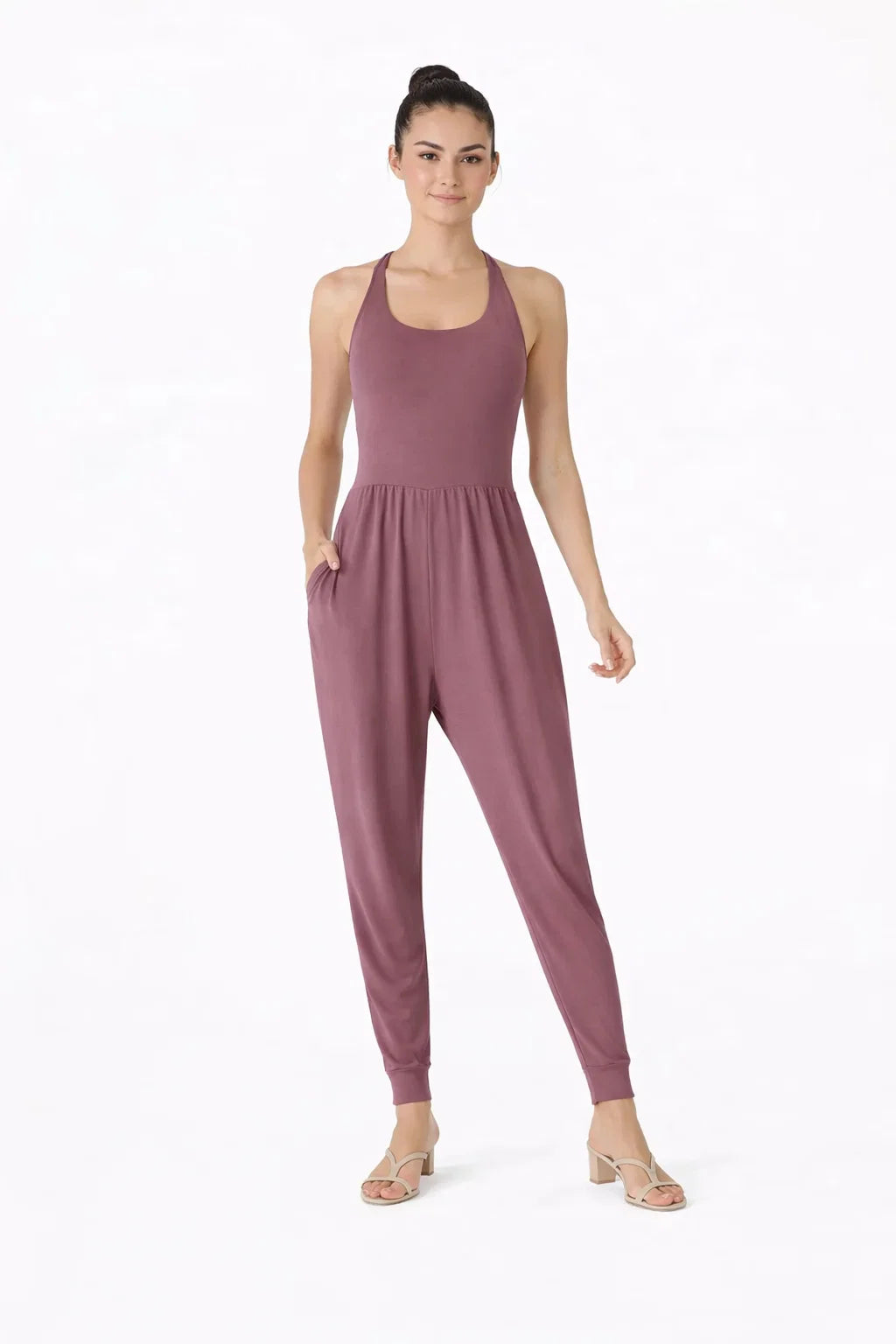 Gedrehter Jumpsuit