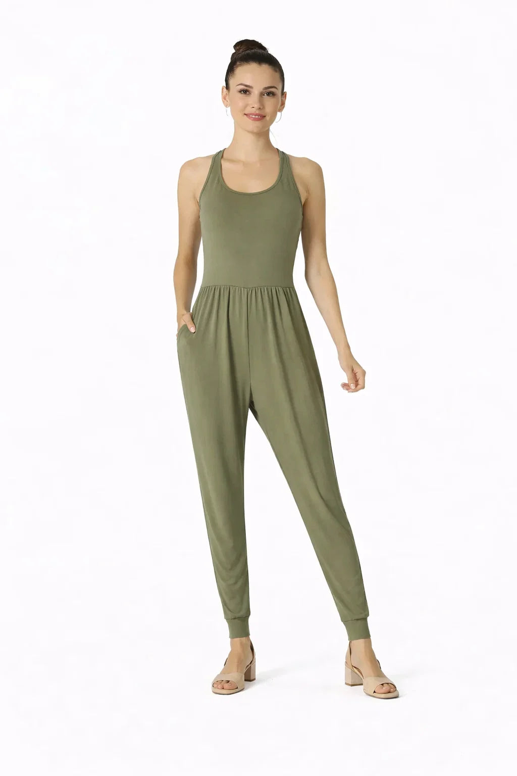 Gedrehter Jumpsuit