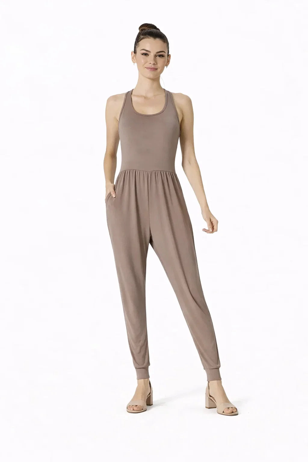 Gedrehter Jumpsuit