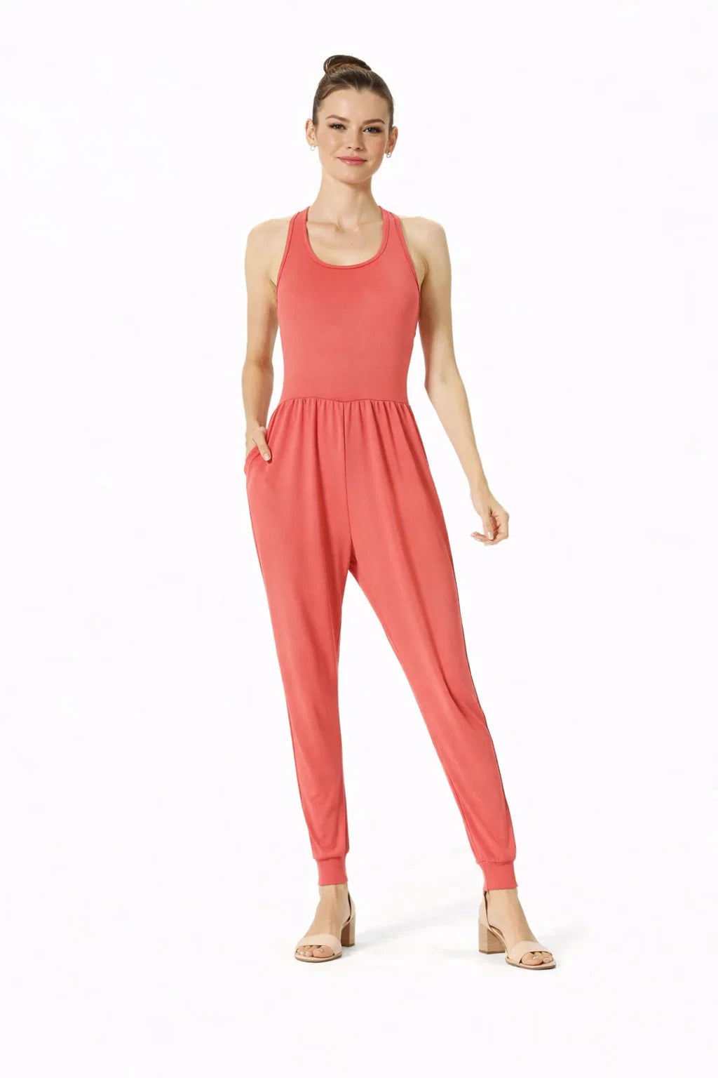 Gedrehter Jumpsuit