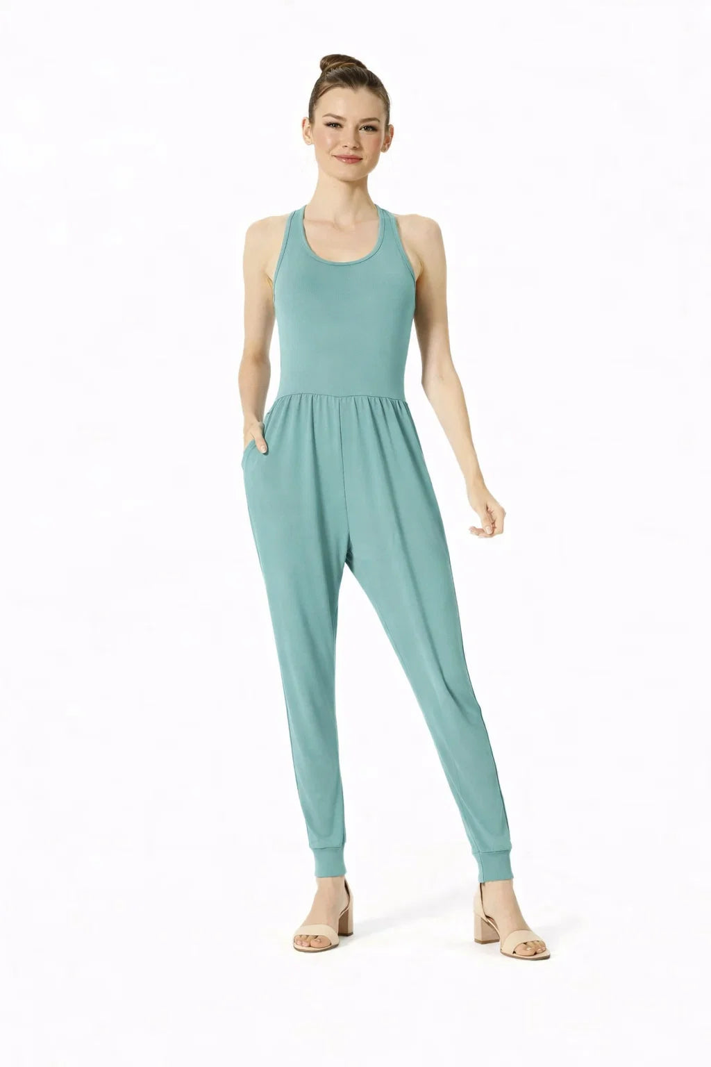 Gedrehter Jumpsuit