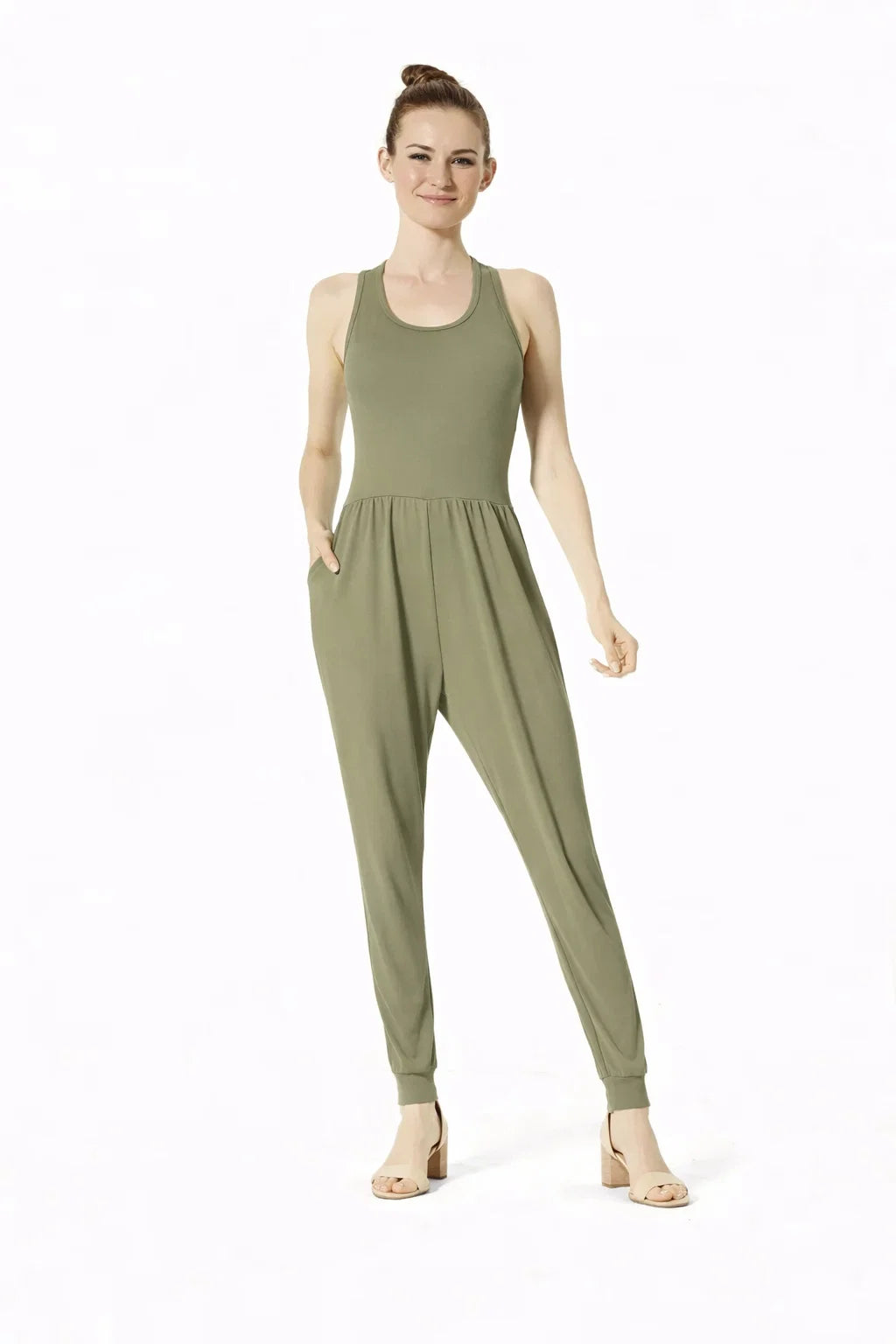 Gedrehter Jumpsuit