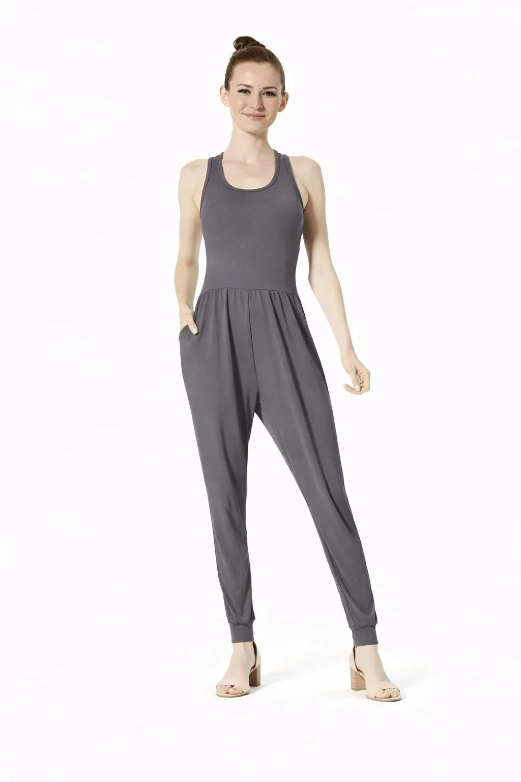 Gedrehter Jumpsuit