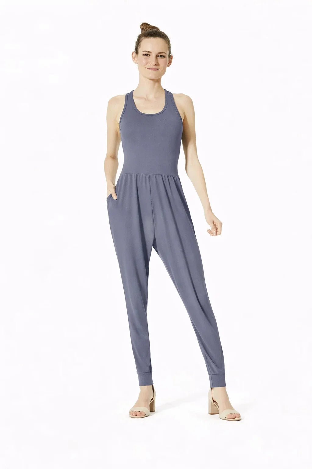 Gedrehter Jumpsuit